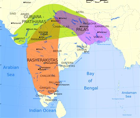 The Rashtrakuta Empire's Conquest of the Pratihara Kingdom: A Feud for Territorial Dominance and Political Supremacy